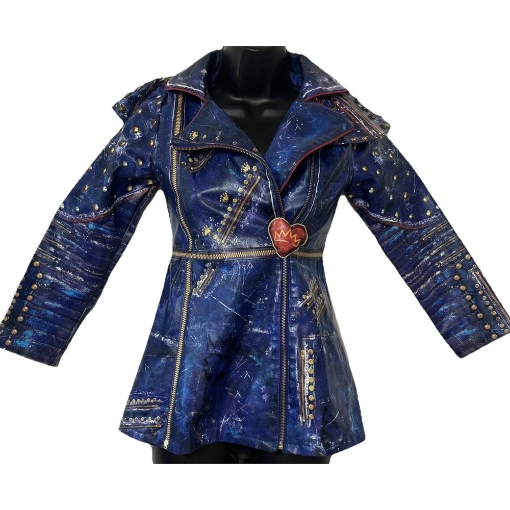 Disney Store Descendants‎ - Evie Halloween costume Trench Coat Jacket- Size 7/8